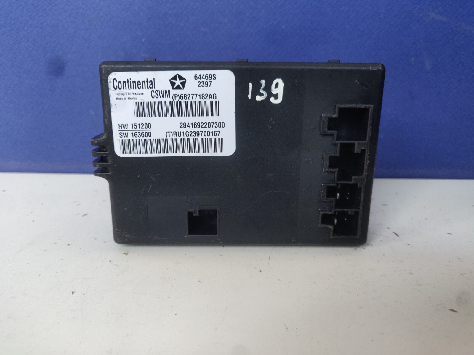 Chrysler 68277182ag P68277182ag 2841692207300 Genuine Electric Control Unit Ecu