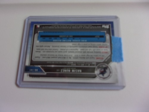 2019 Bowman Draft Paper Green /99 Nasim Nunez #BDC-141 - Picture 2 of 2