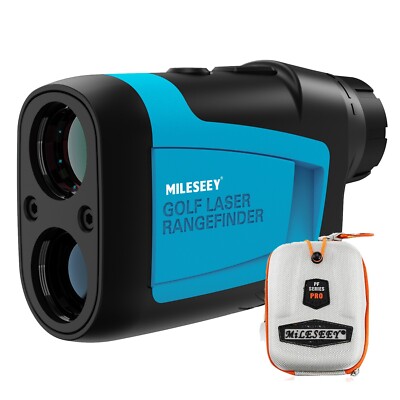 MiLESEEY Golf Entfernungsmesser mit Slope 6X Vergrößerun für Golf