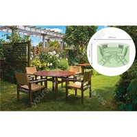 St Helens Home and Garden Water Resistant Medium Round Patio Set Cover