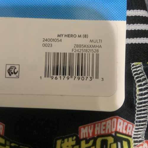 my hero academia Boys Athletic Boxer Briefs 4 Pack Sz M (8) - 第 7/8 張圖片