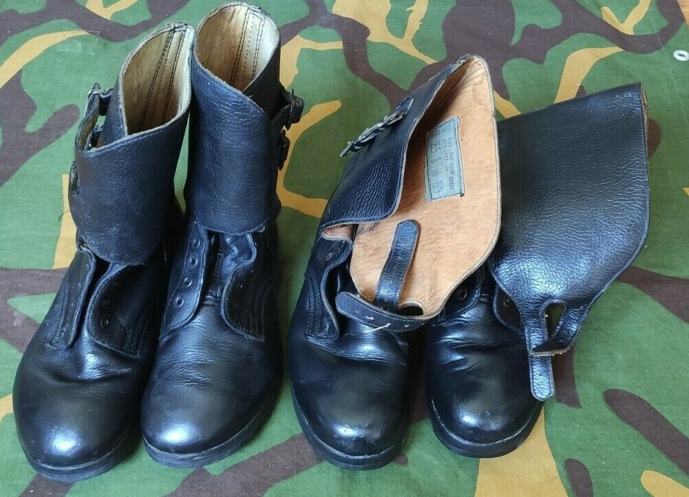 YUGOSLAV PEOPLES ARMY JNA MILITARY LEATHER BOOTS SIZE 39 EU YUGOSLAV PEOPLES ARMY JNA MILITARY LEATHER BOOTS SIZE 39 EU