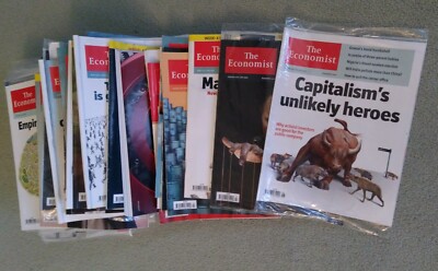 The Economist 2015 back issues - select desired date from drop-down list