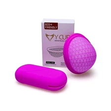 L Menstrual Cup Reusable For Women Grade Silicone Disc Designed Feminine Hygiene