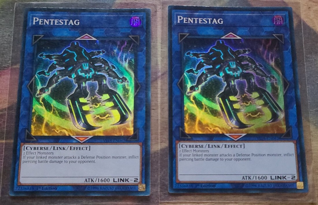Yu-Gi-Oh! TCG Pentestag Starter Deck: Codebreaker YS18-EN042 1st Edition. X2