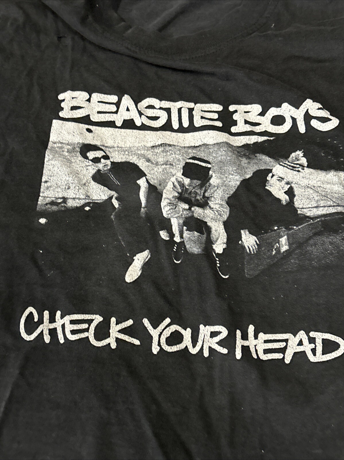 Vintage Beastie Boys Check Your Head TRASHED Band Tee Shirt - Size Unknown READ image 7