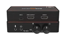 BZBGEAR USB-C 4K60 Video Capture Card Box w/Scaler/HDMI 2.0 Loop Out/Audio/HDR10