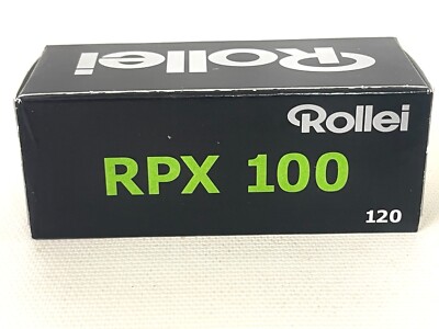 Rollei RPX 100 Black and White Negative Film (120 Roll Film) exp.02/2018