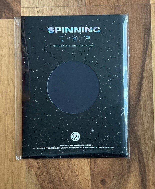GOT7 Spinning Top 7 postcard set Jay B Jackson Jinyoung BamBam
