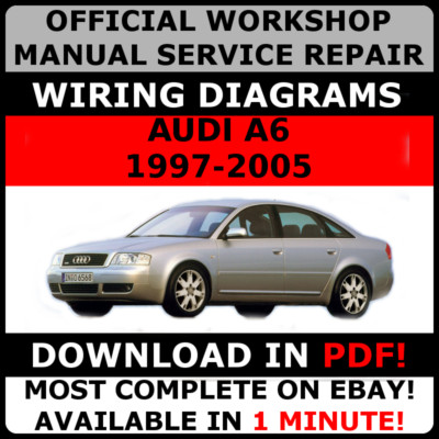 OFFICIAL WORKSHOP Service Repair MANUAL for AUDI A6 C5 1997-2005 +WIRING # | eBay UK