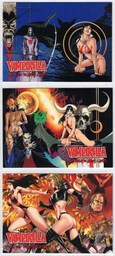 Vampirella 2012. Fiend's Gallery Set Of 3- Cards #V2-FG1 - V2-FG3. Breygent - Afbeelding 1 van 8