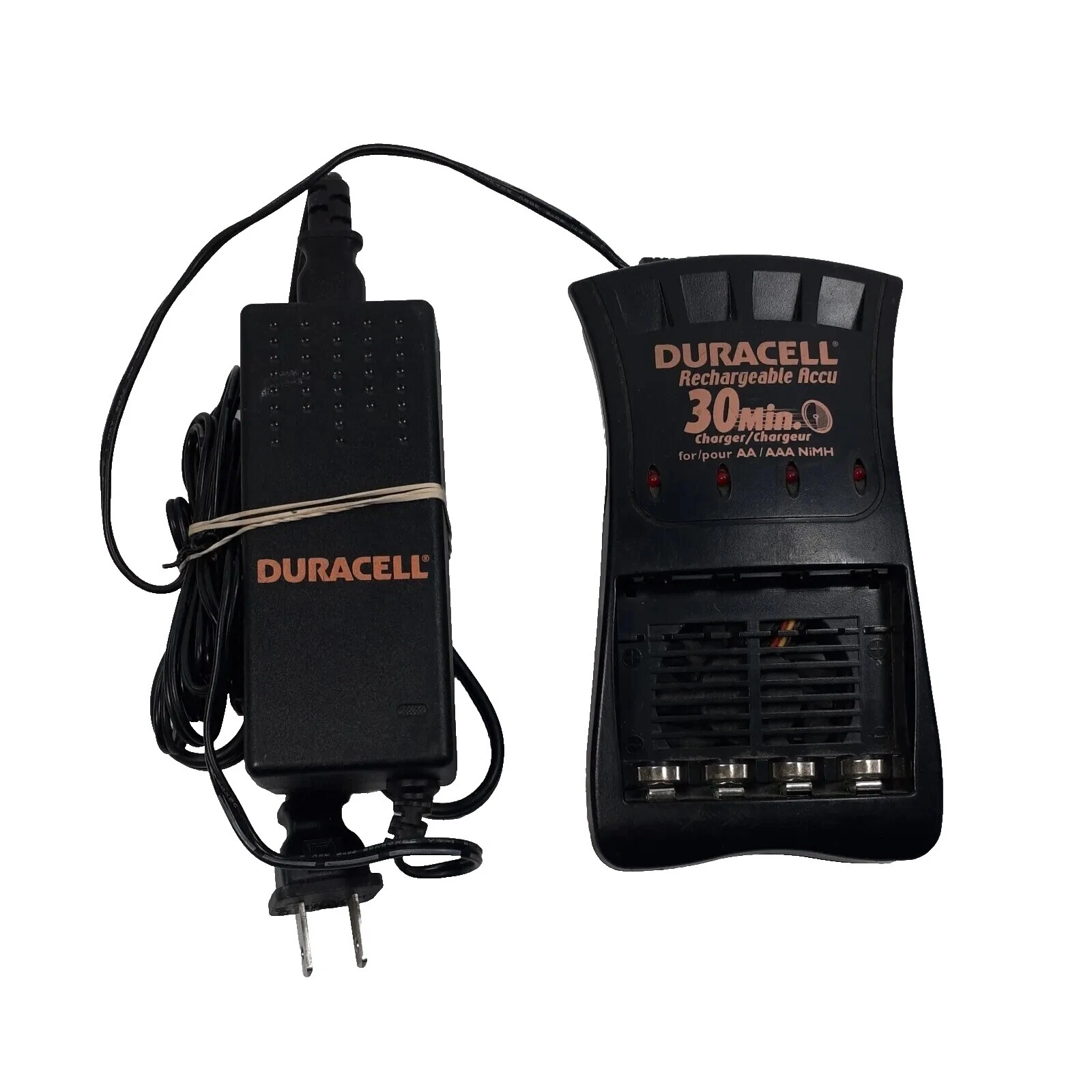 Cargadores de batería Duracell multipropósito para AA