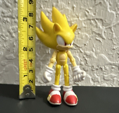 Sonic the Hedgehog Super Sonic 3 Action Figure Sega 