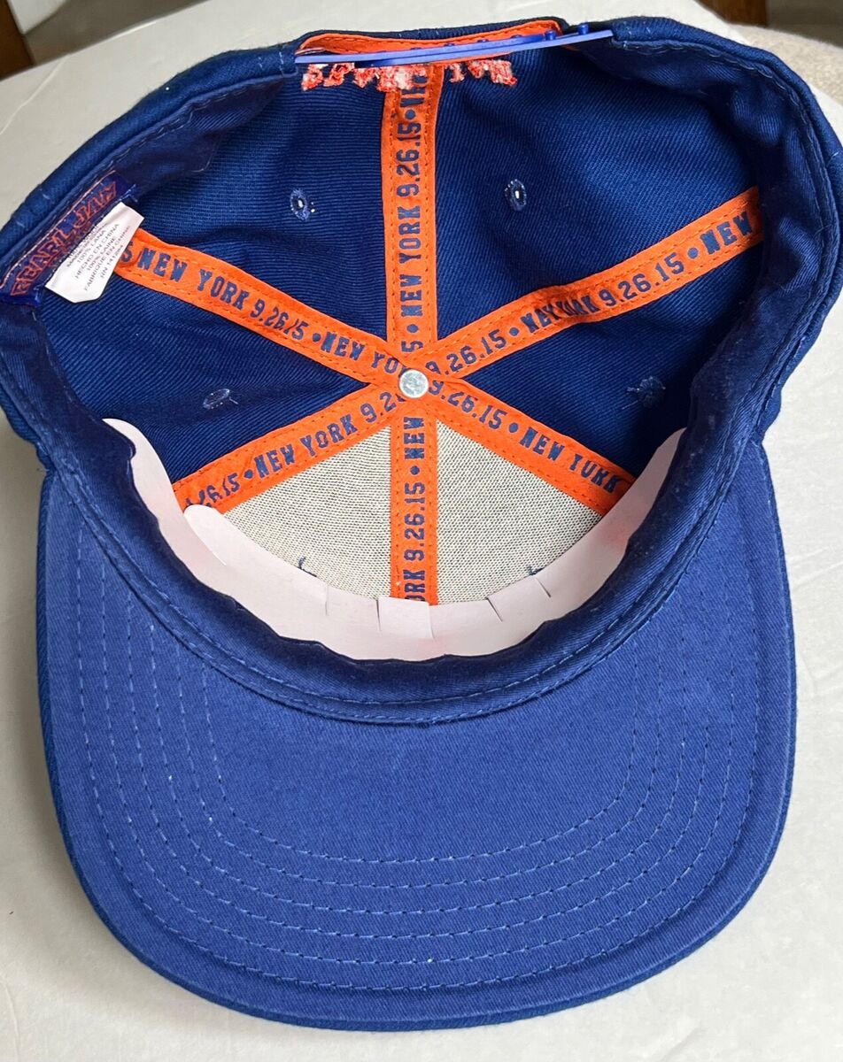 Pearl Jam Hat Cap NYC Mets Central Park 9-26-15 BRAND NEW Pearl Jam Hat Cap NYC Mets Central Park 9-26-15 BRAND NEW