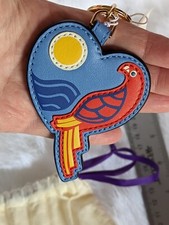 Tory Burch Parrot Key Fob Charm