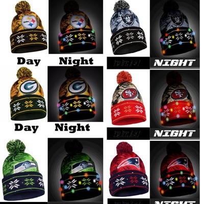 patriots light up hat