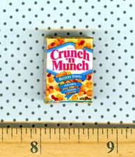 DOLLHOUSE MINIATURE  Size Crunchy Popcorn Box