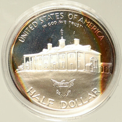 1982 S US George Washington Birth 250 Yr VINTAGE Silver Half