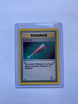 Pokémon TCG Full Heal Base Set 2 111/130 Regular Unlimited Uncommon