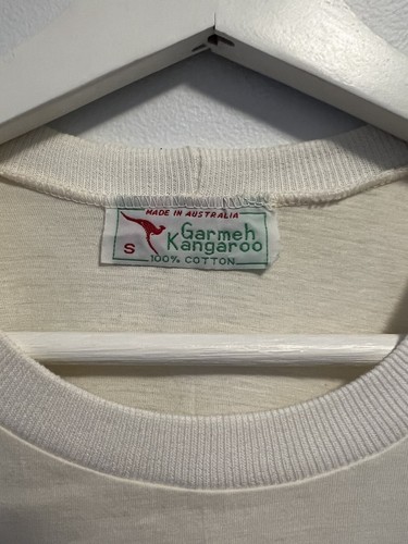 Garmeh Kangaroo Graphic Tshirt "Pandas Sux" Vintage 1980s Size Small Men’s - Picture 5 of 13