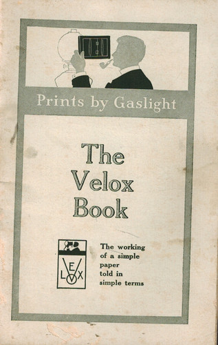 1922 Eastman Kodak The Velox Book Gaslight Prints Guide, Photography Photographs