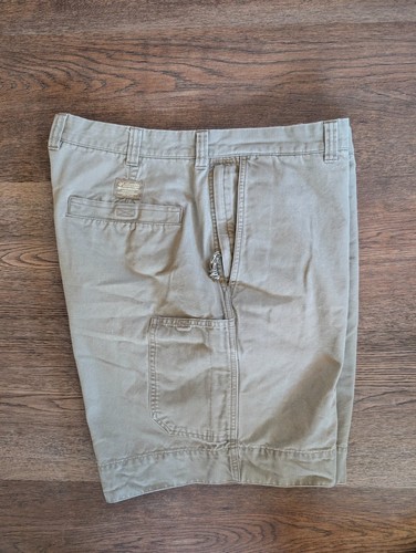 Columbia Golf Shorts Men's 40 Tan Cotton Flat Front Camping Hiking Outdoors - Picture 12 of 18