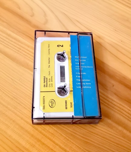 Motorhead On Parole Cassette Tape Album Spanish Pressing - Picture 2 of 6