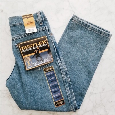 rustler relaxed fit jeans