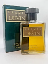 DEVIN BY ARAMIS 120ML AFTERSHAVE SPLASH CODE-A79A (NEW WITH BOX)
