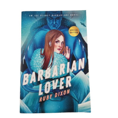 Barbarian Lover Ice Planet Barbarians by Ruby Dixon Paperback Romance Novel