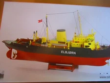 🏁 BILLING BOATS 536 Elbjorn Icebreaker 1:75   🏁 WOODEN BOAT