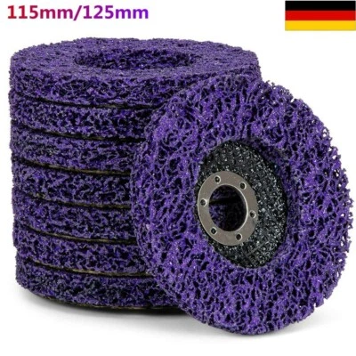 MARKENLOS Für Rostio CSD Scheibe CBS Grob-Reinigungsscheibe Winkelschleifer 125mm/115mm