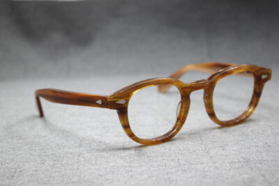 Luxury Acetate Spectacles Tortoiseshell  frames Brown Retro Reading Glasses 44mm