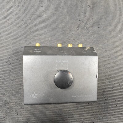 3-Way Audio Switch - Used, Working, No Accessories