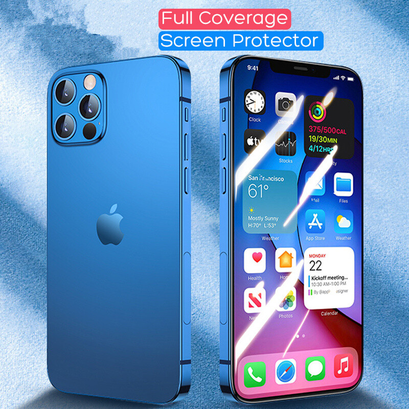 For iphone 15 pro Max Full coverage Tempered glass for iphone 14 13 12 pro 11 SE