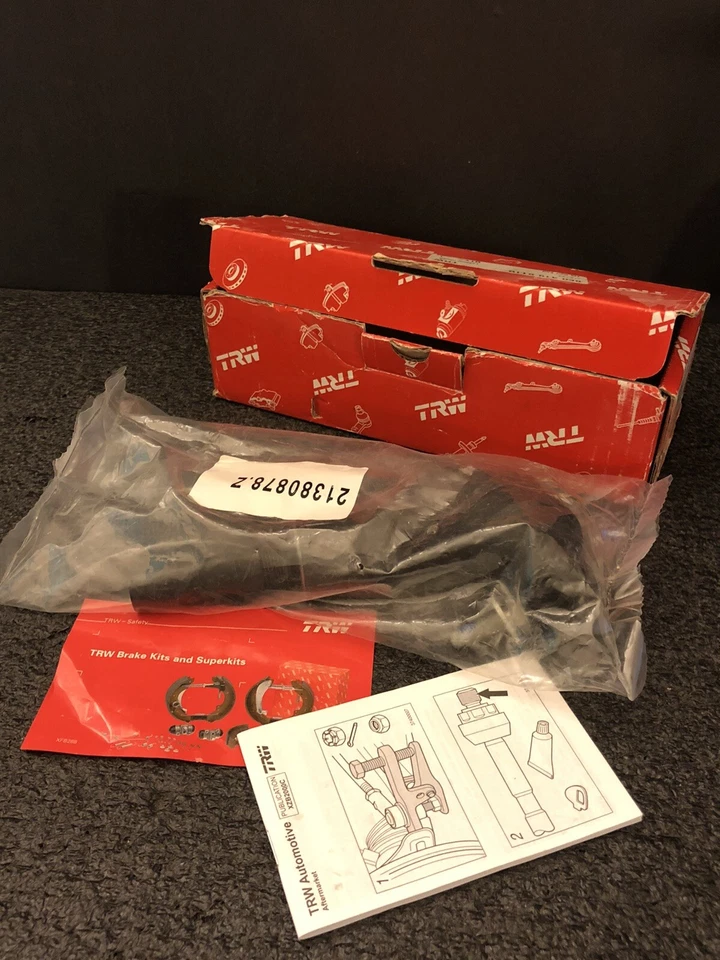 Extremo de varilla de amarre de dirección TRW JTE143 ¡NUEVO! Sellado de fábrica Audi A4 Cabrio Skoda VW LOOK Foto 2 de 2