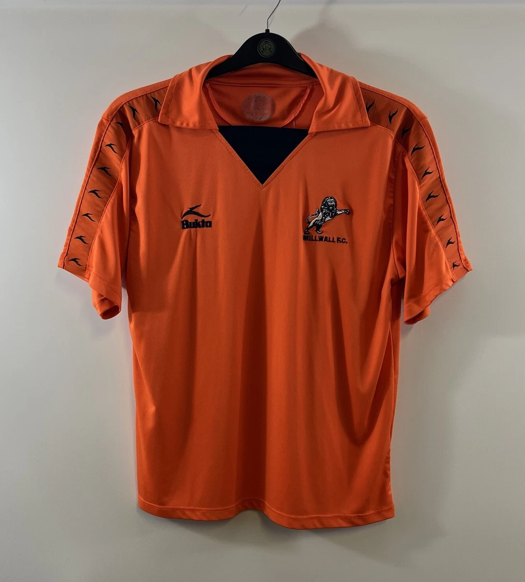 Maillot Extérieur Millwall 2023/24 Par Errea, Taille S, Orange, Avec Flocage Numéro 10