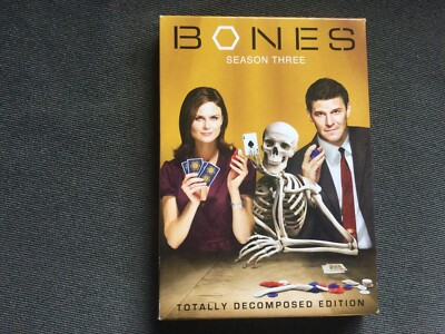 Bones Season 3 DVD Totally Decomposed Version