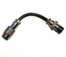 8-Pin YAESU MICROPHONE to 5-Pin COBRA RADIO TRX Adapter HS-85F
