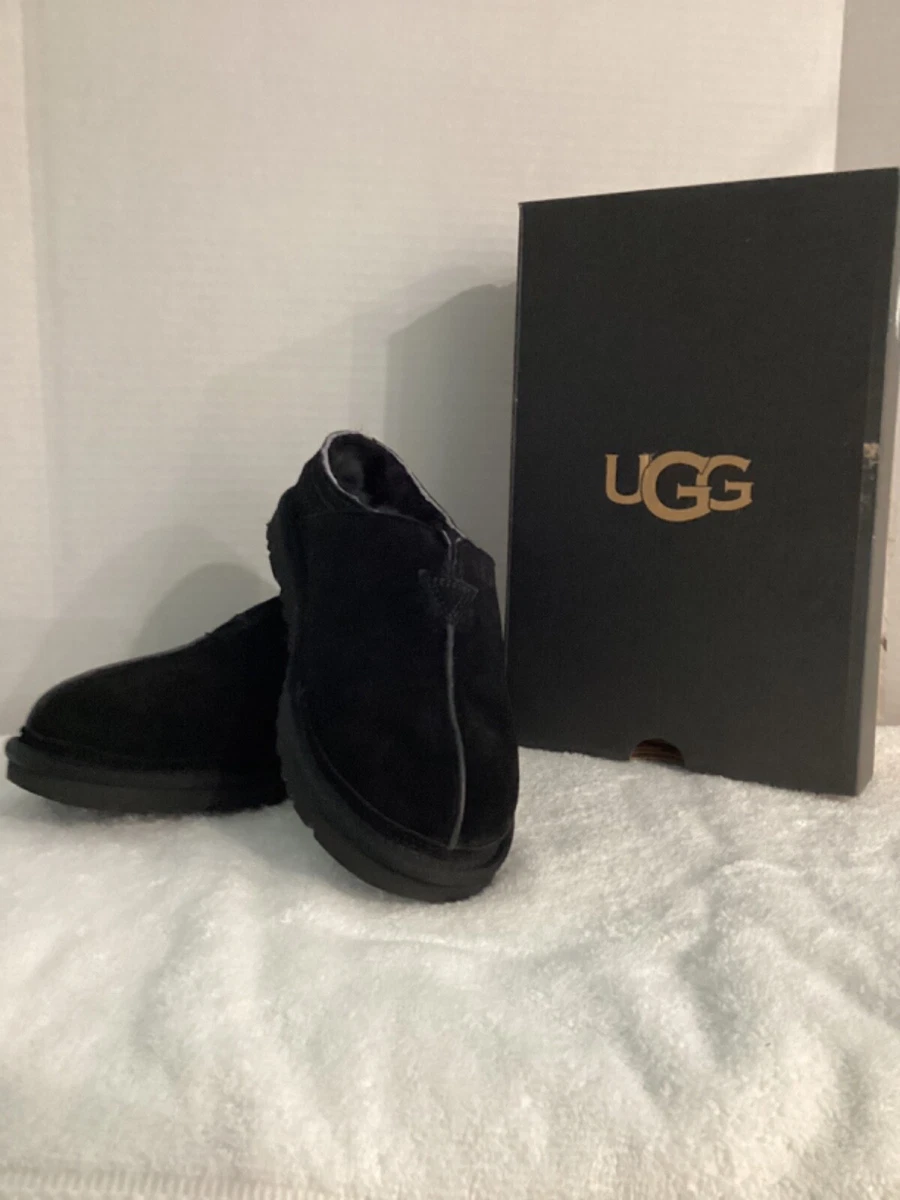 UGG Womens Neuman Black Mule Slippers Size 6 New In Box