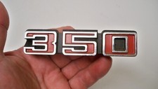 Oem Chevrolet 1971 1975 350 Emblem Ornament 1972 1973 1974 Gm 3991172
