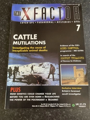 The X-Factor Number 6 1997 Mind Control Rennes- Le-Chateau Genetics And More