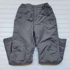 Lands End Youth Squall Iron Knee Gray Snow Pants Size 16