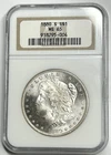 1880-S $1 Morgan Dollar NGC MS65 90% Silver San Francisco US Coin LUSTER! GEM!