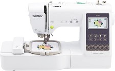 Brother SE700 Computerized Sewing and Embroidery Machine - White