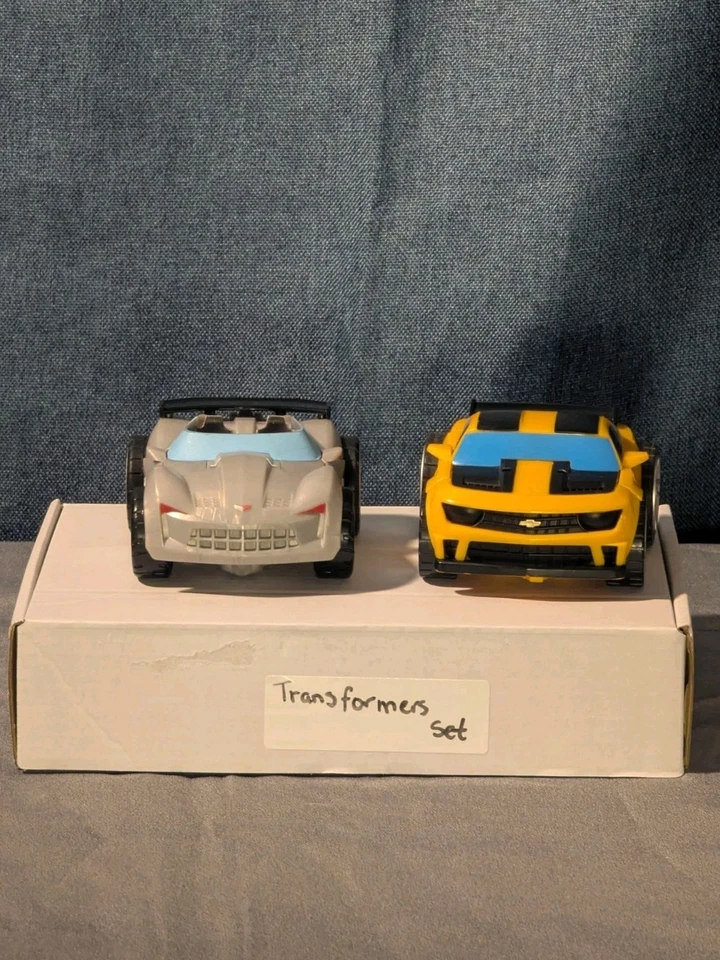 Transformers Dark of the Moon Go-Bots Set | Bumblebee & Sideswipe | Pop-Up 2011 - Image 2 of 4