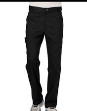 Cherokee Workwear Revolution Men's Fly Front Pant Black L