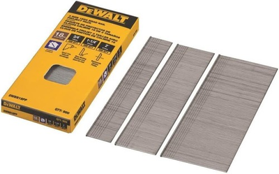 #ad DeWalt DWBN18PP 18 Gauge Brad Nail Project Pack Sizes 3 4quot; 1 1 4quot; and 2quot; 900ct $14.99