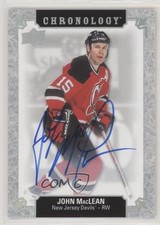 2018-19 Upper Deck Chronology Franchise History John MacLean Jon Auto 04q7