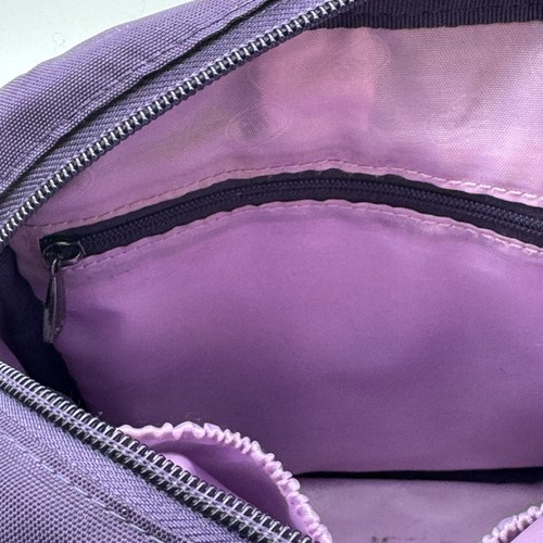 LUG Flapper Quilted Travel Convertible Adjustable Crossbody Strap Bag Purple - Picture 9 of 11